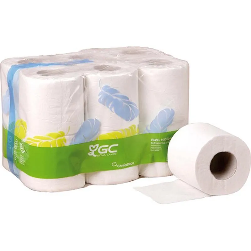Compra PAPEL HIGIENICO DOMESTICO 18 M (12 ROLLOS) 2 CAPAS GC H263321 al mejor precio