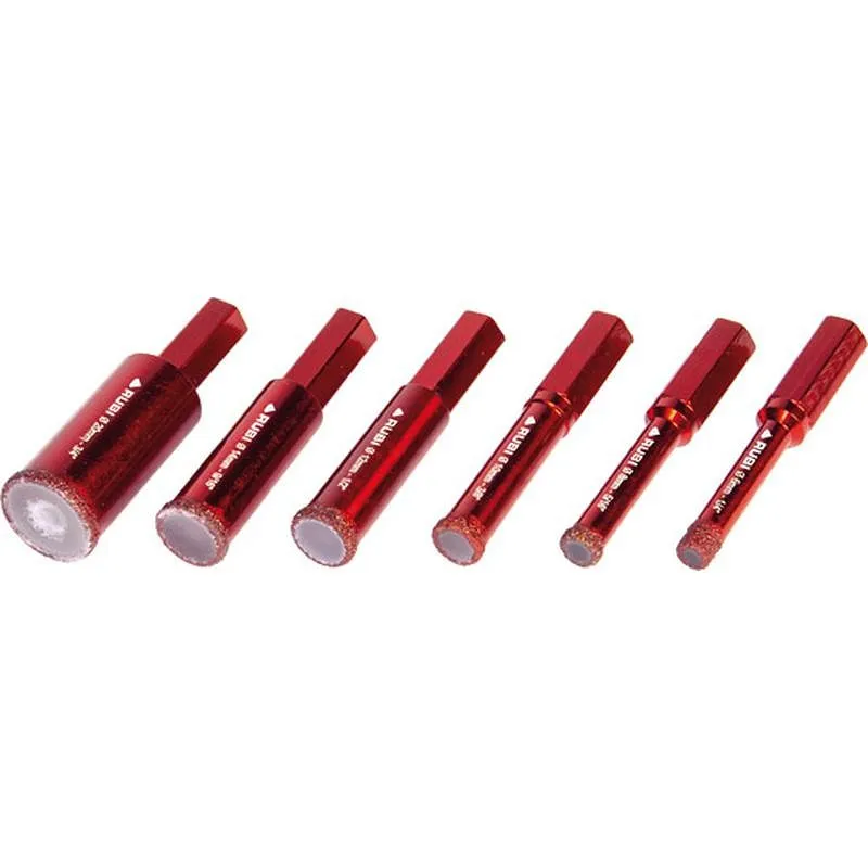 Compra BROCA DIAMANTE DRYGRES 4DRILL diametro 10 MM HEX RUBI 5926 al mejor precio
