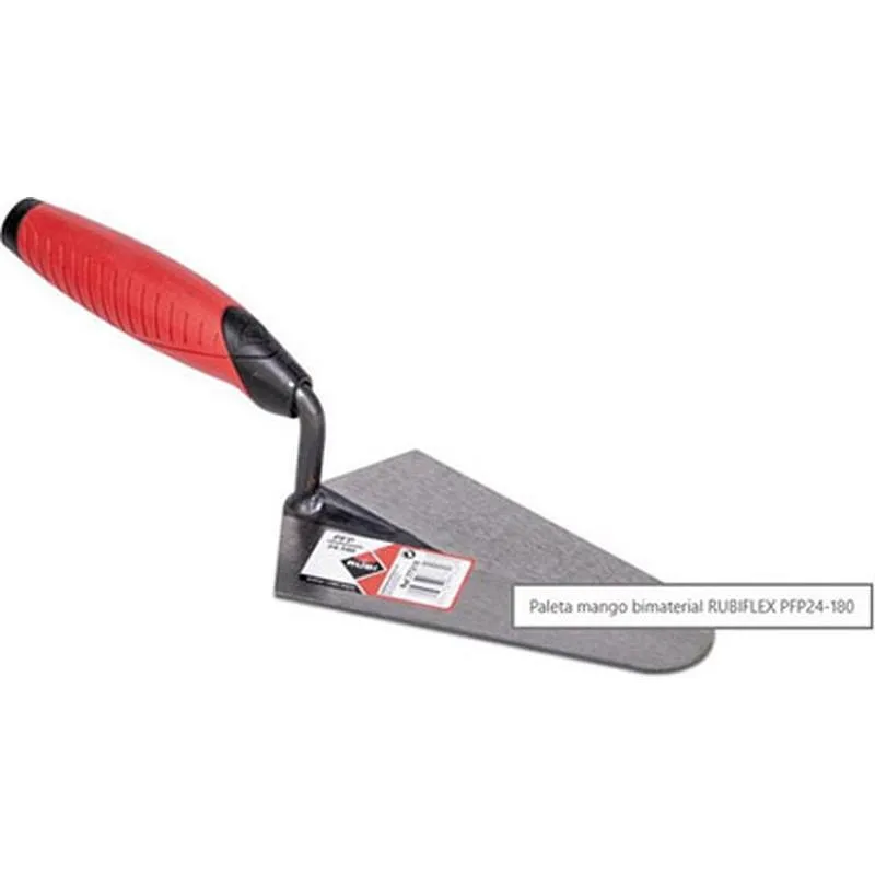 Compra PALETA ALBAÑIL MANGO ERGONOMICO RUBIFLEX PFP23 160 MM RUBI 77316 al mejor precio
