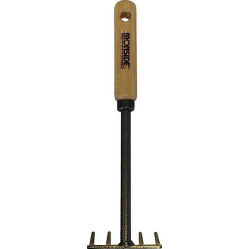 Compra MINI RASTRILLO DE CULTIVO MANGO DE MADERA IRONSIDE GARDEN 500126 al mejor precio