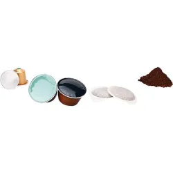 Compra CAFETERA MULTICAPSULA 4 EN 1 NEGRO PLATA PRINCESS 01.249450.01.001 al mejor precio