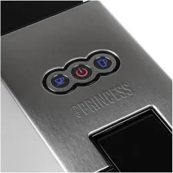 Compra CAFETERA MULTICAPSULA 4 EN 1 NEGRO PLATA PRINCESS 01.249450.01.001 al mejor precio