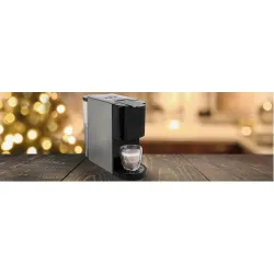 Compra CAFETERA MULTICAPSULA 4 EN 1 NEGRO PLATA PRINCESS 01.249450.01.001 al mejor precio