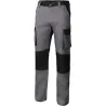 Compra PANTALON POLIESTER / ALGODON 240 GR SOLID MATCH GRIS / NEGRO TALLA 50 VELILLA 103020B 8/0 50 al mejor precio