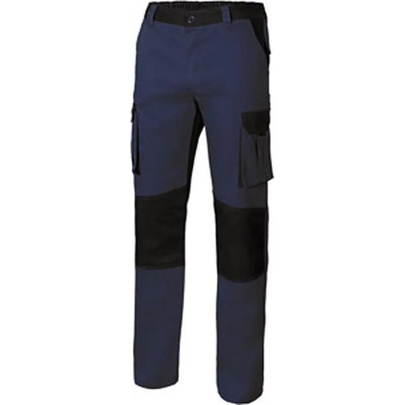 Compra PANTALON POLIESTER / ALGODON 240 GR SOLID MATCH NAVY / NEGRO TALLA 42 VELILLA 103020B 61/0 42 al mejor precio