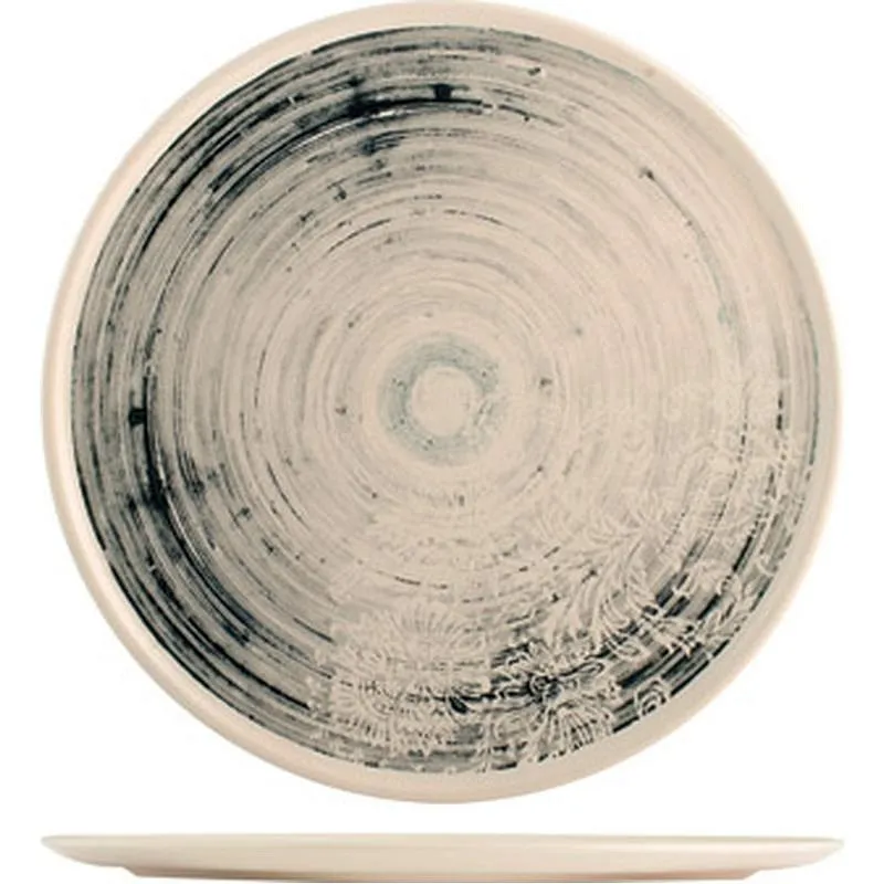 Compra PLATO STONWARE DECORADO SILK PRESENTACION - 32 CM NON 3241410 al mejor precio
