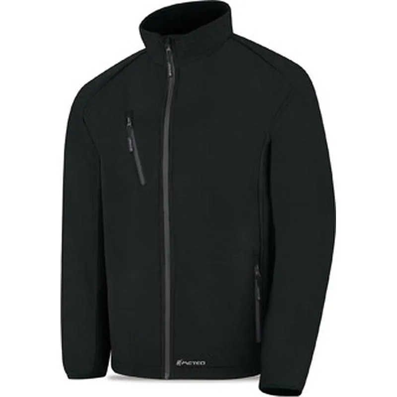 Compra CHAQUETA SOFTSHELL TRIPLE LAMINA CUARZO NEGRO TALLA M MARCA 288-CS3N M al mejor precio