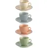 Compra TAZA PORCELANA PEARL CON PLATO SURTIDO CAFE NON 9000559 al mejor precio