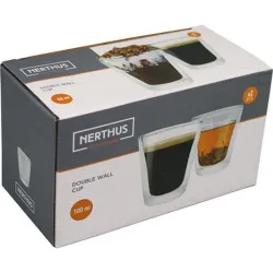 Compra VASO CAFE DOBLE PARED SET 2U 100 ML NON FIH 290 al mejor precio