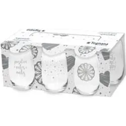 Compra VASOS SURTIDOS SET 6 UDS PLATA NON TOG122 al mejor precio