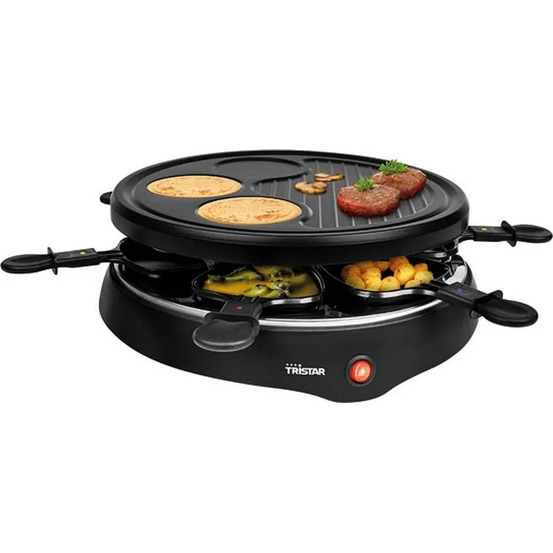 Compra RACLETTE GRILL 6 PERSONAS TRISTAR RA-2998 al mejor precio