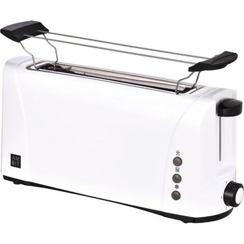 Compra TOSTADOR RANURA LARGA BLANCO 1000W AMBIT T-13 WHITE al mejor precio