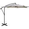 Compra PARASOL ACERO EXCENTRICO ARENA MALTA 3 M IMPORT MA-300 al mejor precio