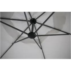 Compra PARASOL ACERO EXCENTRICO ARENA MALTA 3 M IMPORT MA-300 al mejor precio