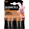 Compra PILA ALCALINA PLUS POWER LR06-AA BL.4 DURACELL 5000394140851 al mejor precio