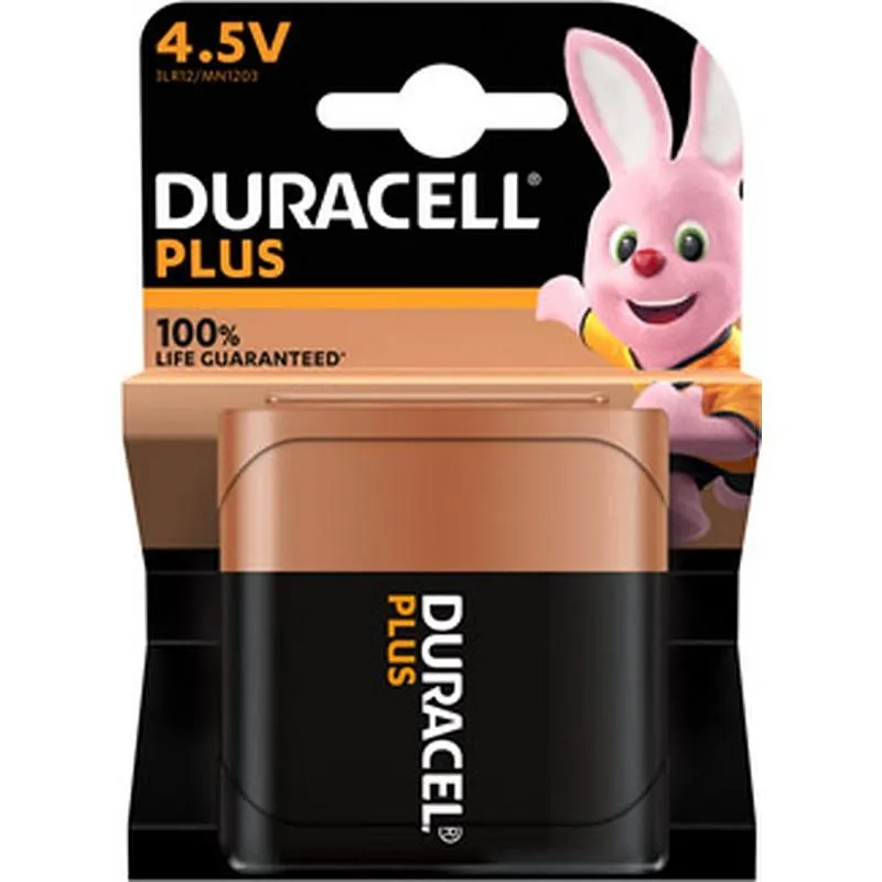 Compra PILA ALCALINA PLUS POWER 3LR12-4,5V BL.1 DURACELL 5010694 al mejor precio