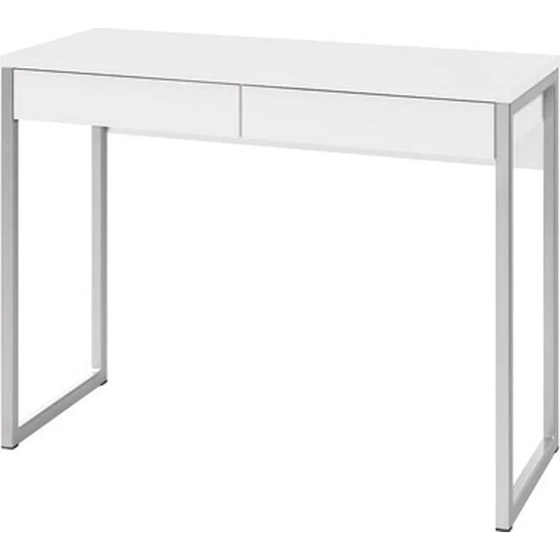 Compra MESA ESTUDIO CON CAJONES 101,6X40X76,5 CM VELETA BLANCO TVILUM 80122UU al mejor precio