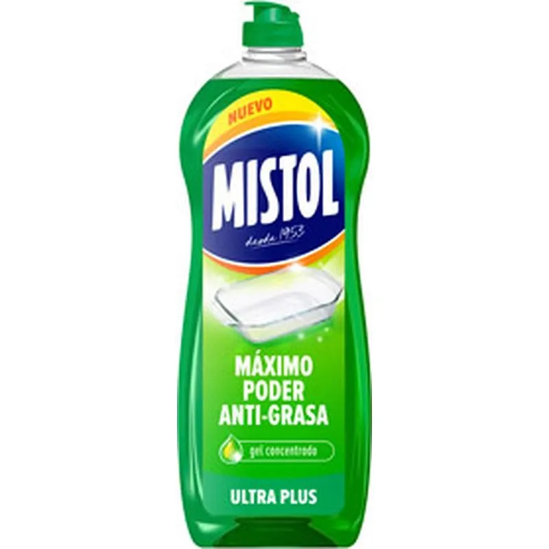 Compra LAVAVAJILLAS MISTOL NEW ULTRA PLUS CONCENTRADO 650 ML MISTOL 2771706-19442 al mejor precio