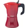 Compra CAFETERA ALUMINIO INDUCCION PETRA ROJA 6 TAZAS OROLEY 215090311 al mejor precio