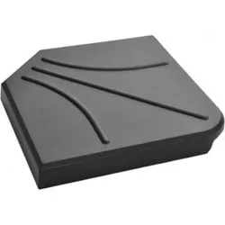 Compra PIE PARASOL EXCENTRICO 1/4 25 KG GOMO 25 BLACK IMPORT GOMO 25 BLACK al mejor precio