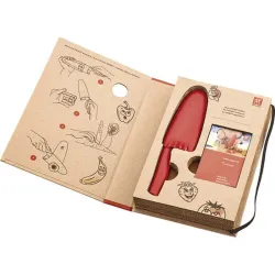 Compra CUCHILLO INFANTIL SET CON PROTECTOR ROJO TWINNY KIDS ZWILLING 36550-101 al mejor precio