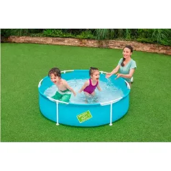 Compra PISCINA REDONDA DESMONTABLE 580L SIN DEPURADORA diametro152X38CM BESTWAY 56283 al mejor precio