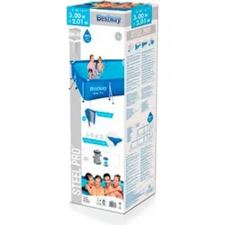 Compra PISCINA RECTANGULAR DESMONTABLE 3.300L DEPURADORA TIPO I 300X201X66CM BESTWAY 56411 al mejor precio