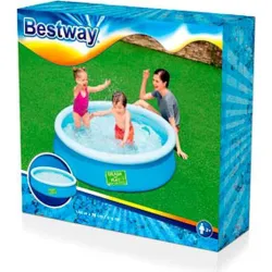 Compra PISCINA REDONDA AUTOPORTANTE 477 L SIN DEPURADORA diametro152 X 38CM BESTWAY 57241 al mejor precio