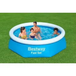 Compra PISCINA REDONDA AUTOPORTANTE 1.880 L SIN DEPURADORA diametro244X61CM BESTWAY 57448 al mejor precio