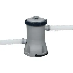 Compra PISCINA REDONDA AUTOPORTANTE 7.340 L CON DEPURADORA TIPO II diametro396X84CM IMITACION RATAN BESTWAY 57376 al mejor precio