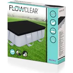 Compra COBERTOR DE PVC PARA PISCINA RECTANGULAR 282X196X84 CM BESTWAY 58442 al mejor precio