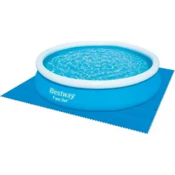 Compra LOSETA DE SUELO PARA PISCINAS DESMONTABLES 9 PIEZAS DE 50X50 CM AZUL BESTWAY 58220 al mejor precio