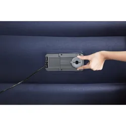 Compra COLCHON CAMA HINCHABLE DOBLE TRICHET 203X152X46 CM + INFLADOR ELECTRICO BESTWAY 67630 al mejor precio