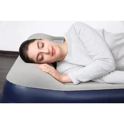 Compra COLCHON CAMA HINCHABLE DOBLE TRICHET 203X152X46 CM + INFLADOR ELECTRICO BESTWAY 67630 al mejor precio