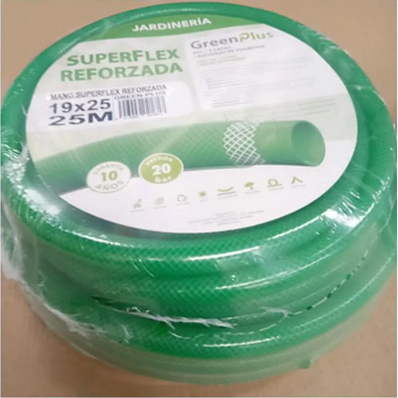 Compra MANGUERA SUPER FLEX REFORZADA diametro 19 MM 25 M NATUUR 4181 al mejor precio