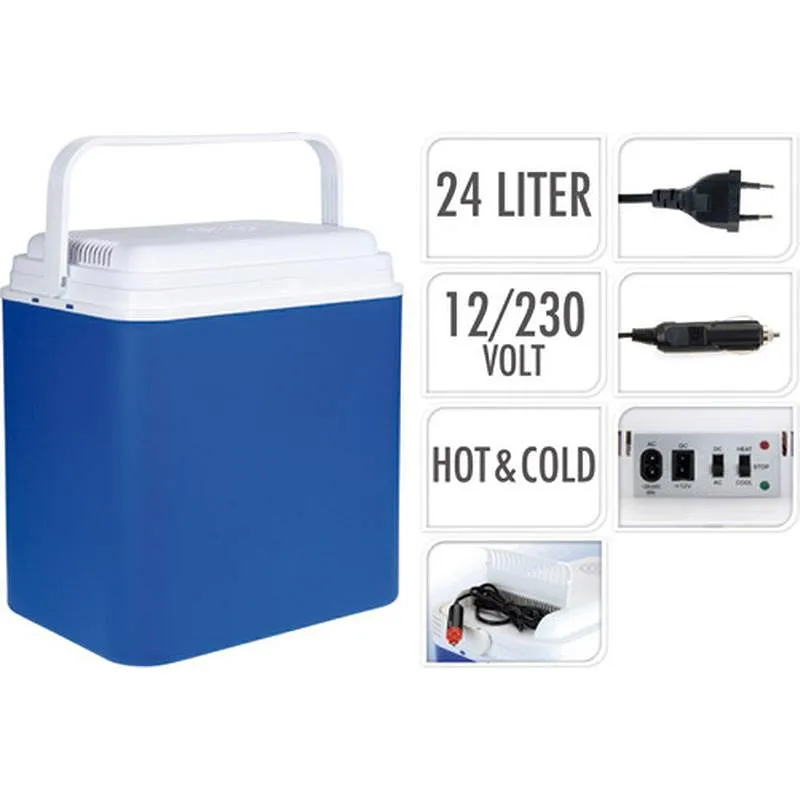 Compra NEVERA RIGIDA TERMOELECTRICA 12/230 V 24 L IMPORT Y21000020 al mejor precio