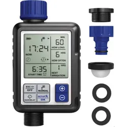 Compra PROGRAMADOR DE RIEGO DIGITAL AQUA FULL VISION V2 AQUA CONTROL C4110 al mejor precio