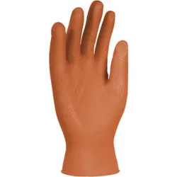Compra GUANTE DESECHABLE NITRILO UNIGRIP NARANJA 50 UDS TALLA 10 3L 2550 al mejor precio