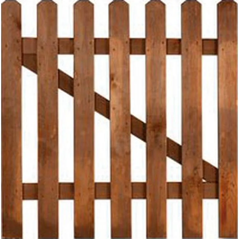 Compra PUERTA VALLA MUSTANG MARRON 100 X 100 CM FOREST 4850 al mejor precio