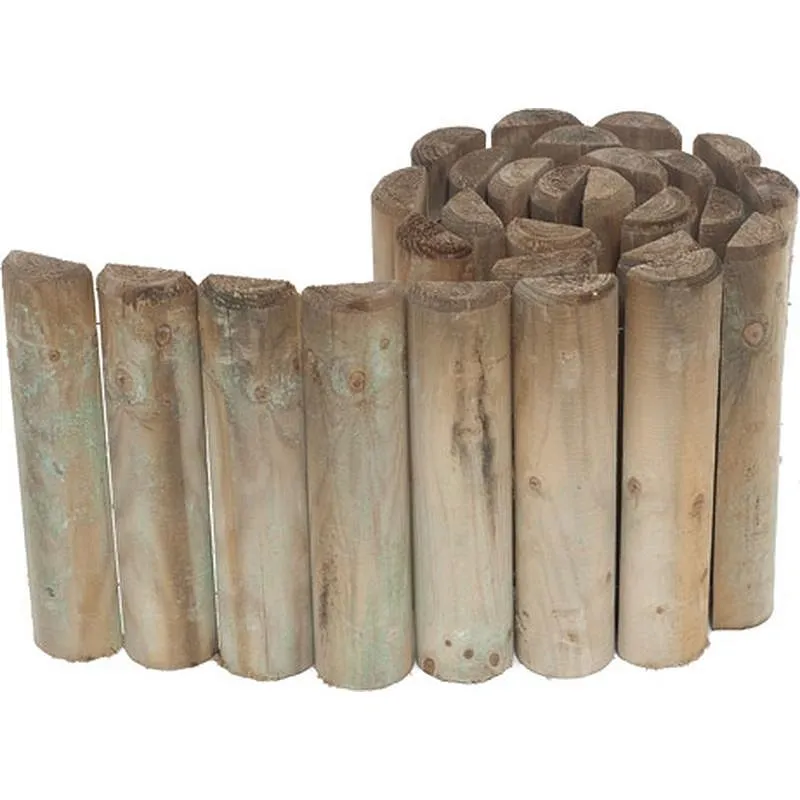 Compra BORDURA ENRROLLABLE DE MADERA SILOUX 30 X 200 X diametro 7 CM FOREST 22 al mejor precio