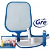 Compra KIT DE LIMPIEZA Y MANTENIMIENTO PARA PISCINAS 5 PIEZAS GRE KMA05 al mejor precio