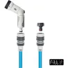 Compra MANGUERA EXTENSIBLE IKON AZUL HASTA 10 M CON ACCESORIOS FITT 53110101 al mejor precio