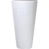 Compra MACETA ALTA MATUBA SLIM 8 L 2 PIEZAS 30X55 CM BLANCA VAM DPMT300-S449 al mejor precio
