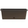 Compra JARDINERA BALCON RECTANGULAR CON GANCHO Y PLATO CAMELIA CHOCOLATE 51X19X17 CM VAM DCM500W-R222 al mejor precio