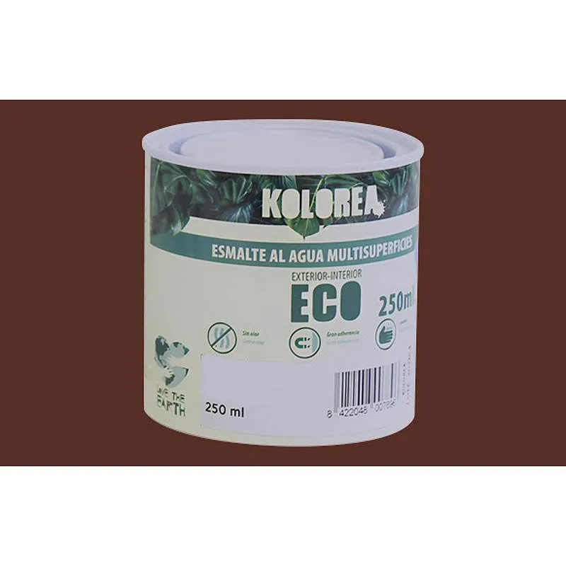 Compra ESMALTE AL AGUA ECO SATINADO 250 ML TABACO KOLOREA KES-03-250ML/06137 al mejor precio