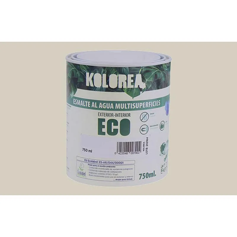 Compra ESMALTE AL AGUA ECO SATINADO 750 ML PIEDRA KOLOREA KES-05-750ML/06140 al mejor precio