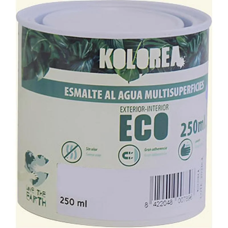 Compra ESMALTE AL AGUA ECO SATINADO 250 ML BLANCO ROTO KOLOREA KES-06-250ML/06143 al mejor precio