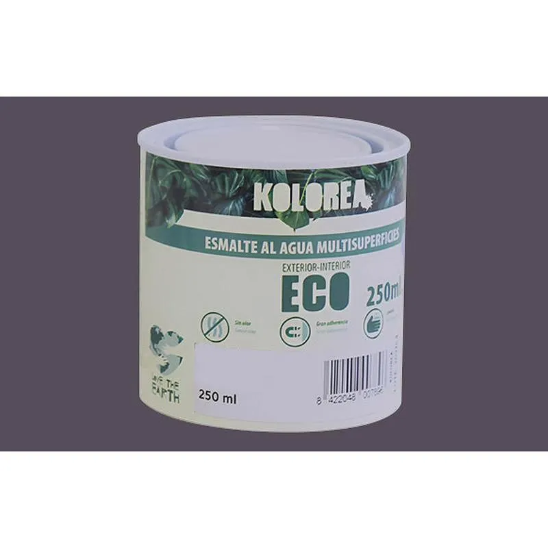 Compra ESMALTE AL AGUA ECO SATINADO 250 ML GRIS MEDIO KOLOREA KES-07-250ML/06145 al mejor precio
