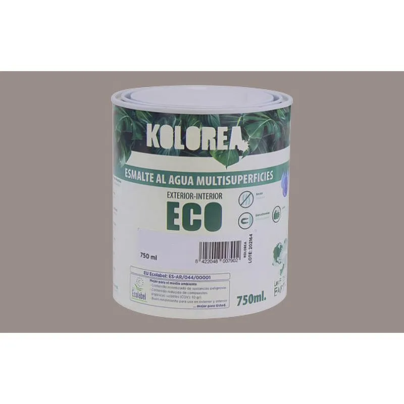 Compra ESMALTE AL AGUA ECO SATINADO 750 ML MOKA KOLOREA KES-18-750ML/06166 al mejor precio