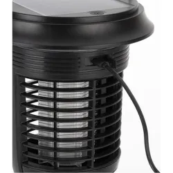 Compra LAMPARA ELIMINA INSECTOS SOLAR EXTERIOR-INTERIOR 40 M² JATA MELI0420 al mejor precio